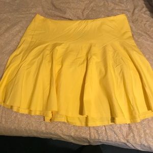 Size 22 yellow skirt. Lane Bryant